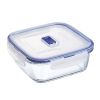 Luminarc Pure Box Square Food Container 122cl Flat Rim P3552