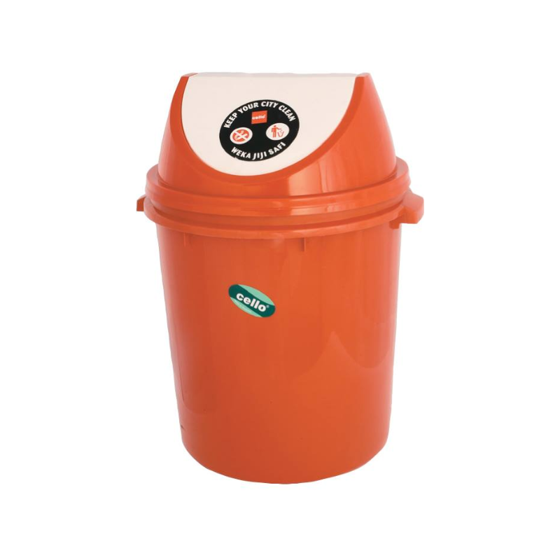 Cello Plastic Dustbin Drum 70L Swing Bin 500X645Mm 1 Cello Plastic Dustbin Drum 70L Swing Bin 500X645Mm