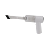 Mini Handheld Vacuum Cleaner Automatic Rechargeable for Dust Dirt for Daily Use White
