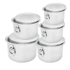 Nadstar Aluminium Sufuria 5pcs with Lid & Handle 125L 140L 155L 170L 190L Cookware Set Tope Cooking Pot for Commercial Use - Gauge 7 Kitchen Heavy Duty Tapela