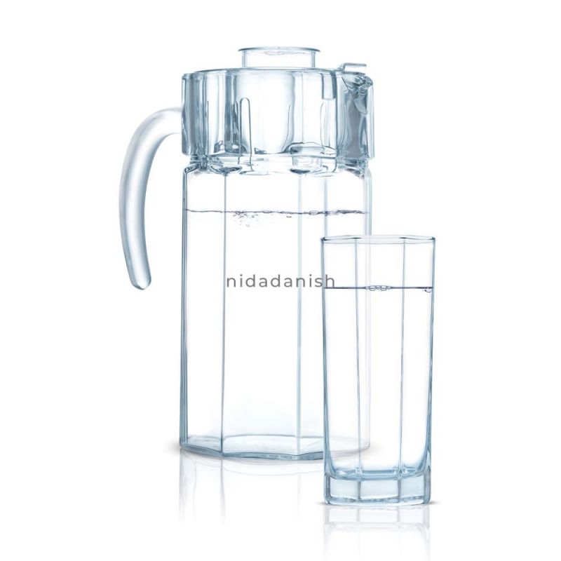 Luminarc Jug Set Octime 7Pc N0789 1 Luminarc Jug Set Octime 7Pc N0789