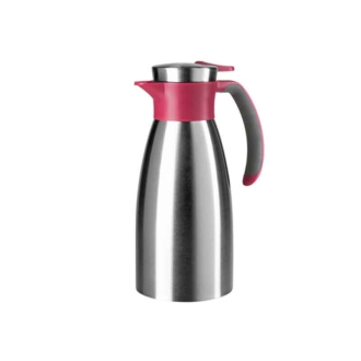 Tefal Carafe Thermos 1L Soft Grip Raspberry Vacuum Flask K3042114