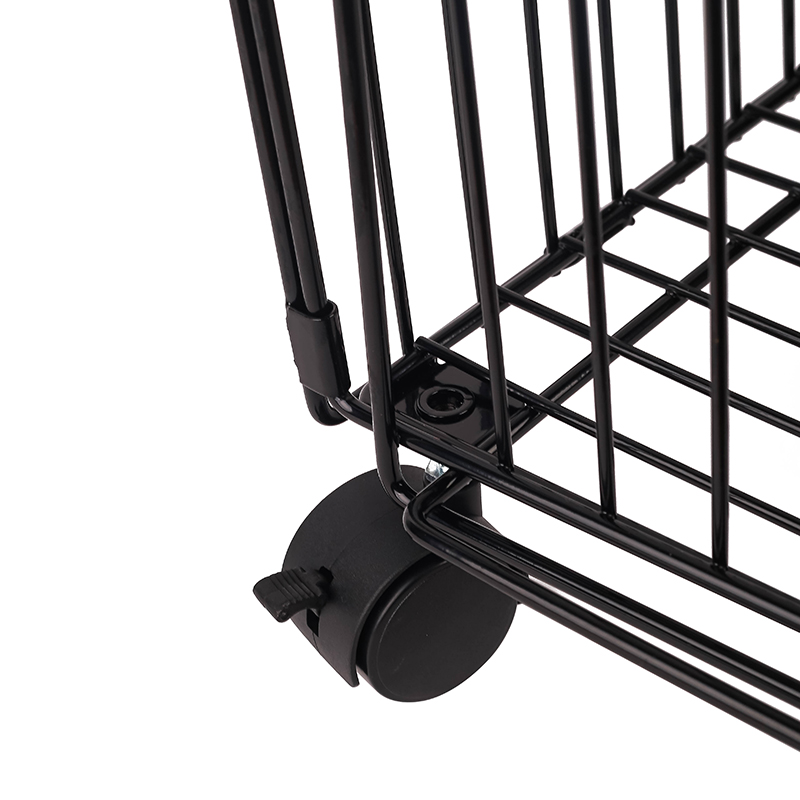 Nadstar Storage Rack Stainless Steel 3 Layers With Wheels Kitchen Standing Storage Rack Hp22-029H 5 Nadstar Storage Rack Stainless Steel 3 Layers With Wheels Kitchen Standing Storage Rack Hp22-029H