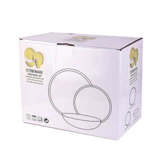 Nadstar Dinner Set 16pcs Mug 4pcs  Plate 4pcs  Bowl 4pcs  Soup Plate 4pcs 2023022