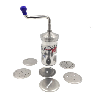Nadstar Aluminium Tambi Machine Silver SSNO7 Stainless Steel Sev Maker Stainless Steel Sev Sancha Sev Manual Pasta Maker