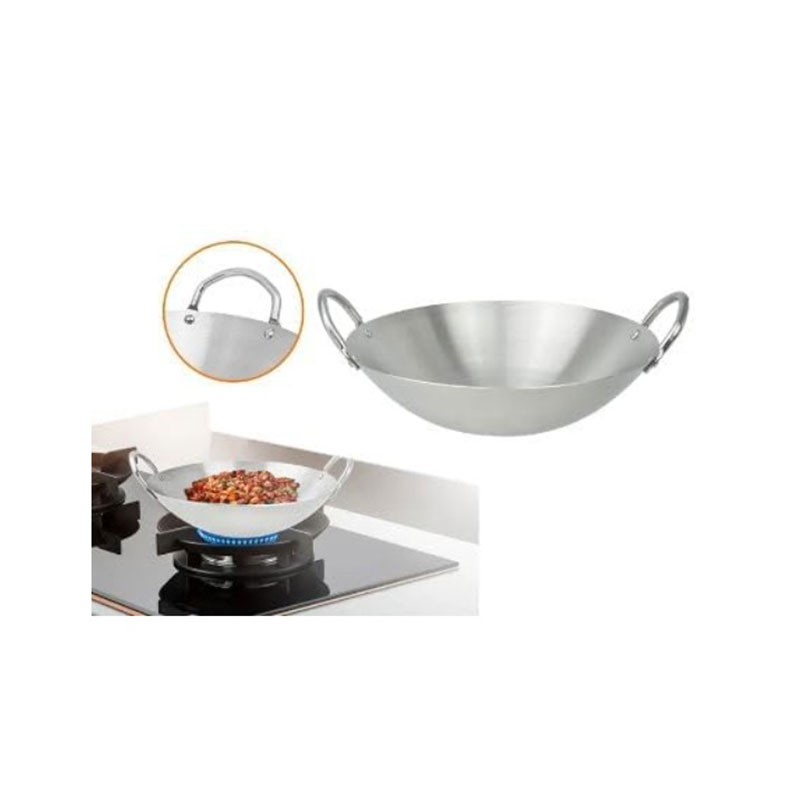 Nadstar Aluminium Karai No4 Heavy Base Aluminum Kadai Deep Frying Kadai With Handle For Kitchen 7 Nadstar Aluminium Karai No4 Heavy Base Aluminum Kadai Deep Frying Kadai With Handle For Kitchen