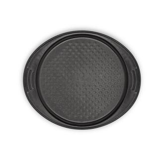Tefal Easy Grip Baking Mold Round Cake Pan 23 CM Carbon Steel Easy Handling Large Handles Non-Stick Coating Easy Release Easy Cleaning Dark Grey J1629645