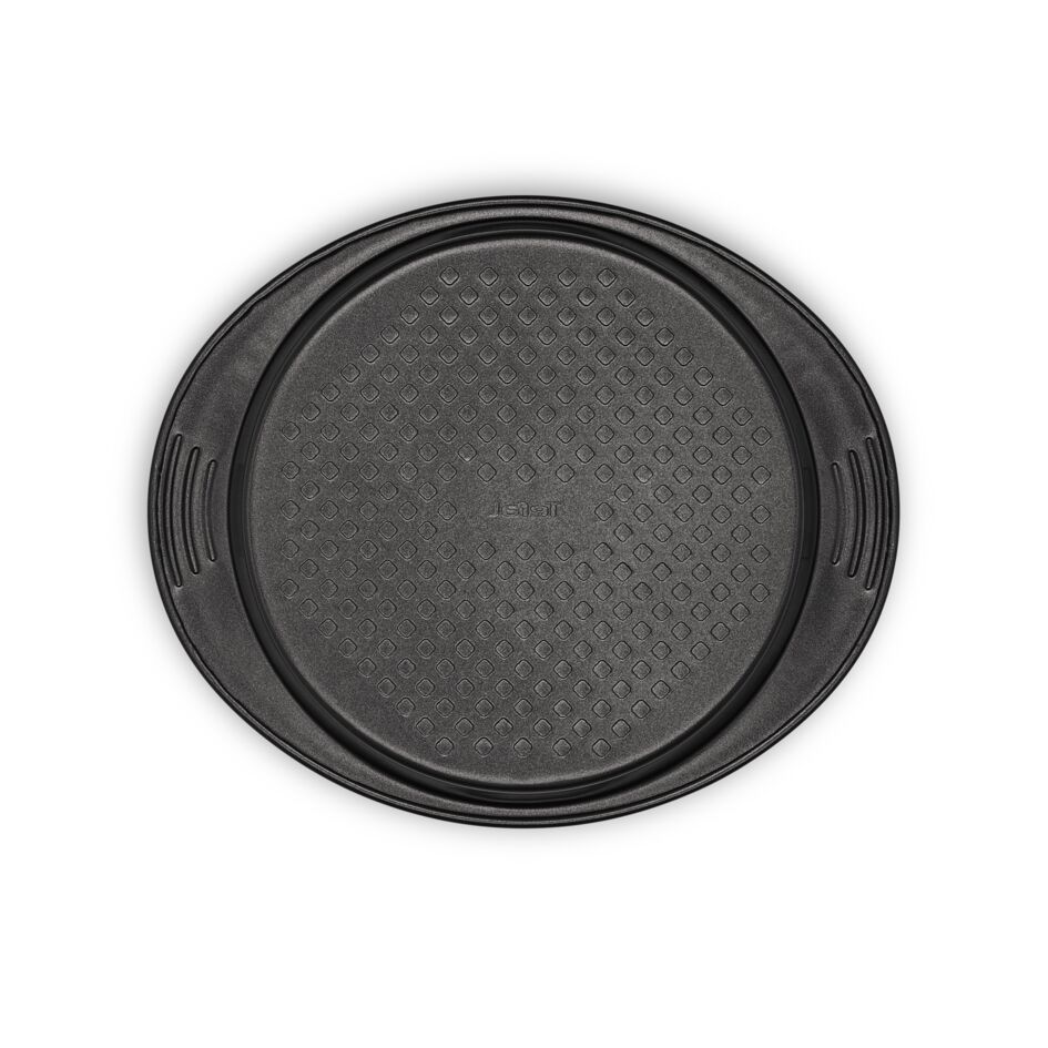 Tefal Easy Grip Baking Mold Round Cake Pan 23 Cm Carbon Steel Easy Handling Large Handles Non-Stick Coating Easy Release Easy Cleaning Dark Grey J1629645 2 Tefal Easy Grip Baking Mold Round Cake Pan 23 Cm Carbon Steel Easy Handling Large Handles Non-Stick Coating Easy Release Easy Cleaning Dark Grey J1629645