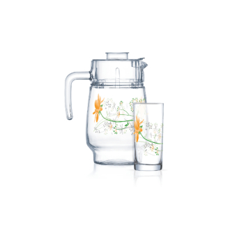Luminarc Ziva Peach 7pc Water Set V1302