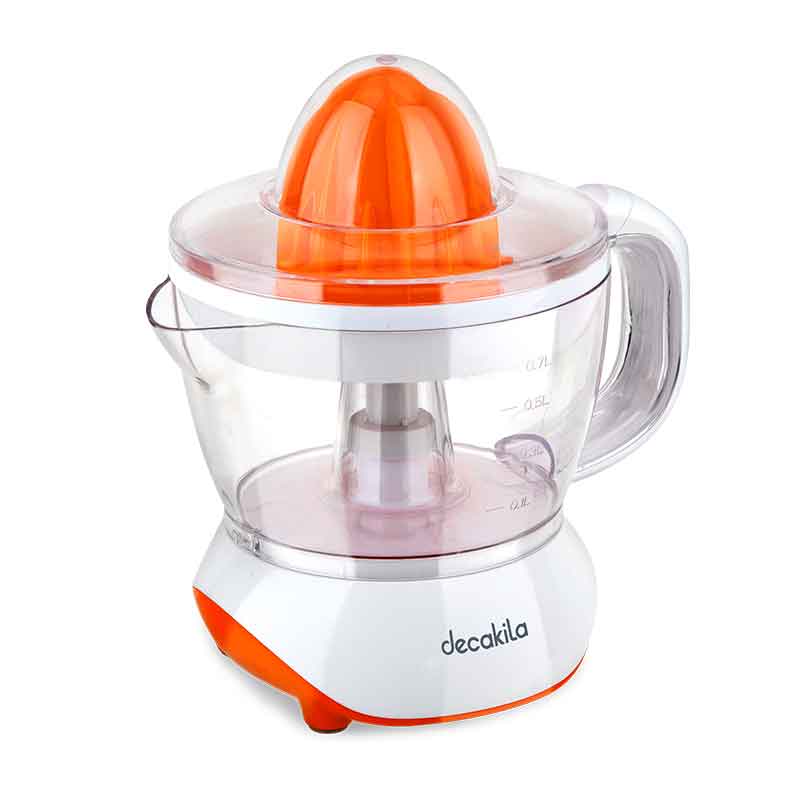 Decakila Citrus Juicer 25W 0.7L One Click Fast Juicing Transparent Juice Cup Jog Function Kejc007W 1 Decakila Citrus Juicer 25W 0.7L One Click Fast Juicing Transparent Juice Cup Jog Function Kejc007W