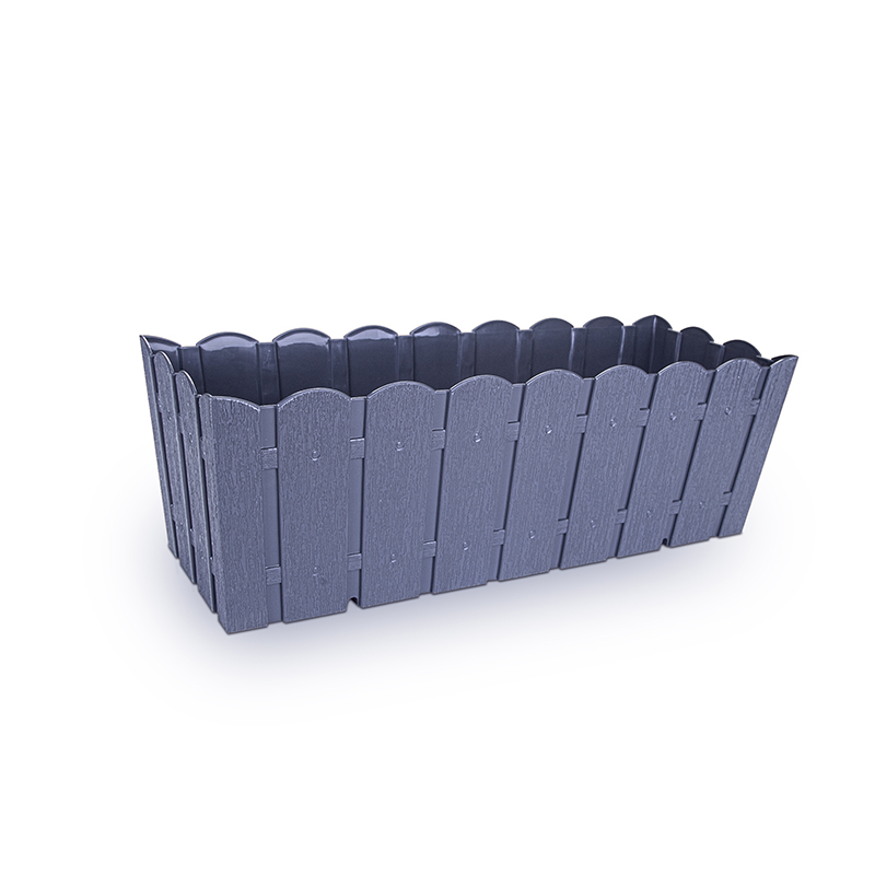 Ozenis Flower Pot 9L Rectangular With Detachable Hanger 48X16X15 Fence 633 4 Ozenis Flower Pot 9L Rectangular With Detachable Hanger 48X16X15 Fence 633