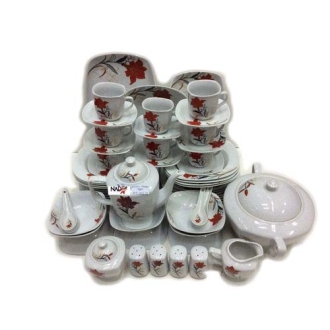 Yaspeco Dinner Set Square 70pc 1st E9-207-70