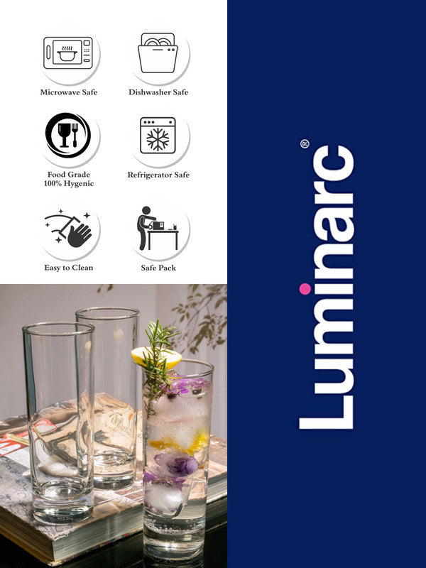 Luminarc Islande High Ball Tumbler 310Ml 6Pcs N1317 8 Luminarc Islande High Ball Tumbler 310Ml 6Pcs N1317
