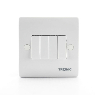 Tronic 4 Gang 2 Way Switch