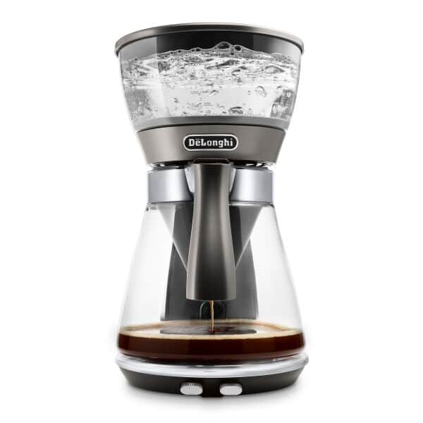 De'Longhi Coffee Maker Clessidra Drip 1.25L 1800W 10 Cups Auto-Shut Off Water Level Indicator Glass Carafe Anti Drip Keep Warm Award Winning Design Icm17210 1 De'Longhi Coffee Maker Clessidra Drip 1.25L 1800W 10 Cups Auto-Shut Off Water Level Indicator Glass Carafe Anti Drip Keep Warm Award Winning Design Icm17210