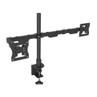 Tronic 13 - 27 Inch Vertical Stacking Dual Monitor Desk Mount