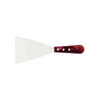 Tramontina Scraper Spatula 5" Stainless Steel Blade, Red Polywood Treated Wood Handle 21166/175