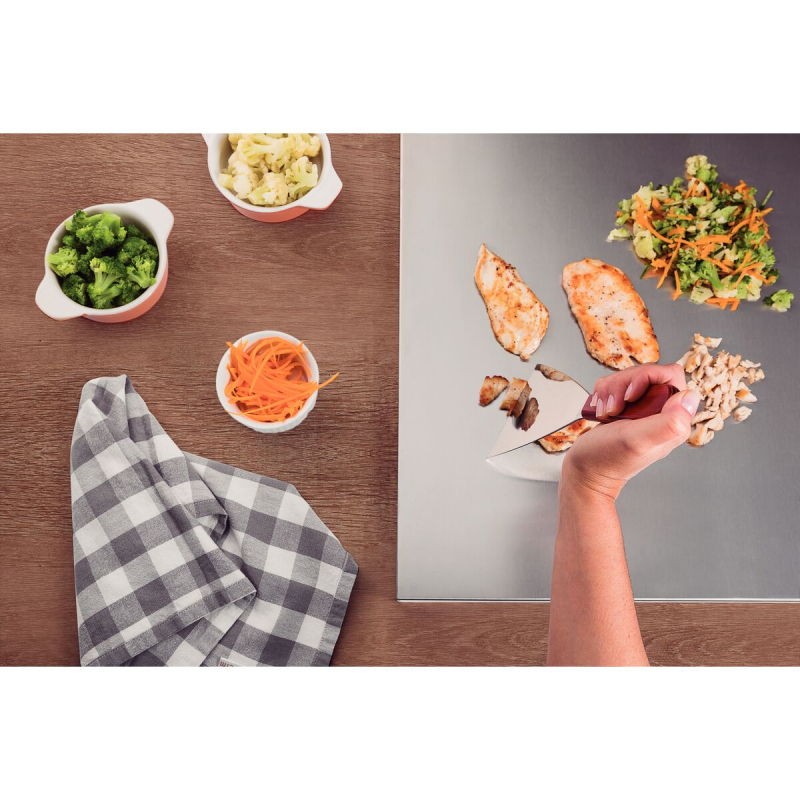 Tramontina Scraper Spatula 5&Quot; Stainless Steel Blade, Red Polywood Treated Wood Handle 21166/175 4 Tramontina Scraper Spatula 5&Quot; Stainless Steel Blade, Red Polywood Treated Wood Handle 21166/175