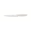 Tramontina Plenus Utility Knife with 6" Stainless Steel Blade and Off White Polypropylene Handle 23424/136