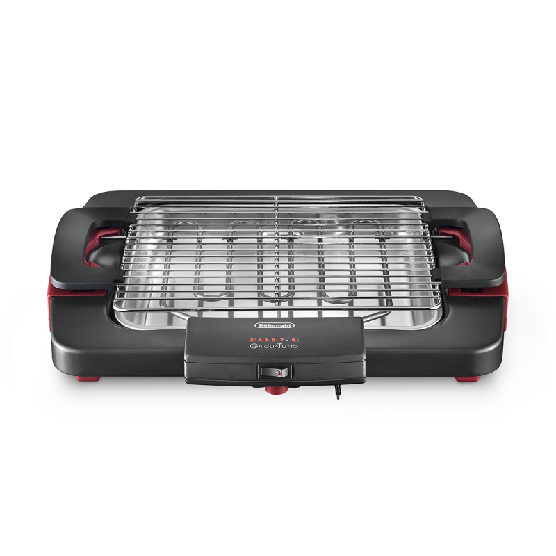 De'Longhi Barbecue Grill 1900W Adjustable Grill Height Cool-Touch Handles Indicator Light Bq55 1 De'Longhi Barbecue Grill 1900W Adjustable Grill Height Cool-Touch Handles Indicator Light Bq55