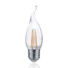 Tronic 4 Watts Filament Candle Tail LED E27 (Screw) Bulb