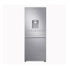 Samsung Refrigerator 284L with Flat Design, Double Door, Bottom Mount, Optimal Fresh Zone, Silver RB37N4160/RB30N4160