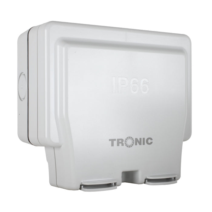 Tronic 2 Gang Socket Enclosure Ip66 1 Tronic 2 Gang Socket Enclosure Ip66