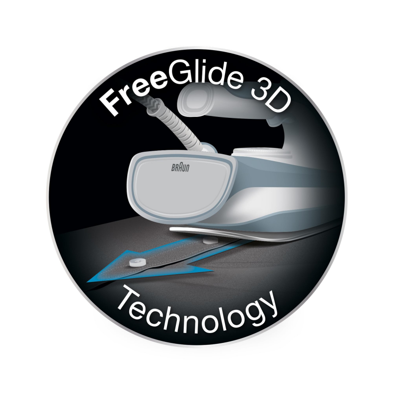 Braun Steam Iron 300Ml Tank Dry And Spray Function 2000W Ts510 Adjustable Temperature Technology Ceramic Nonstick Plate 95G Per Min Vertical Steam Shot 9 Braun Texstyle 5 Steam Iron - Eloxal Sole Plate Anti-Drip System 300Ml Water Tank Capacity Ts510