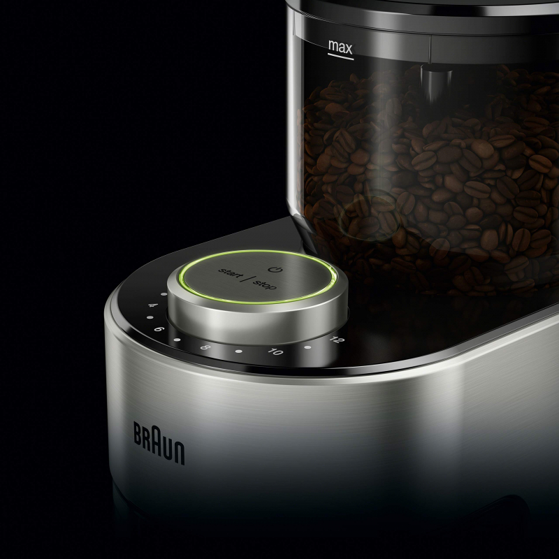 Braun Burr Grinder 500G 250W Stainless Steel Auto Off 9 Main Grind Settings &Amp; 6 Intermediate Kg701Ai-Kg7070 5 Braun Burr Grinder 500G 250W Stainless Steel Auto Off 9 Main Grind Settings &Amp; 6 Intermediate Kg701Ai-Kg7070