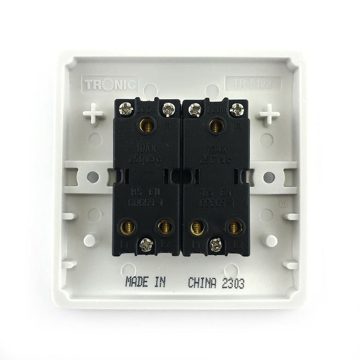 Tronic 2 Gang 2 Way Switch Standard 3 Tronic 2 Gang 2 Way Switch Standard
