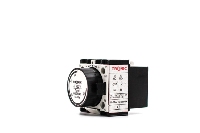 Tronic Time Delay Auxiliary Contact 10-180 Sec 2 Tronic Time Delay Auxiliary Contact 10-180 Sec