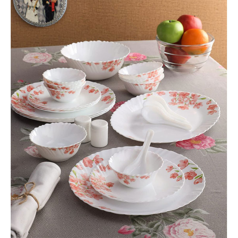 La Opala Dinner Set Aster Pink Classique 38 Pieces Lp038 6 La Opala Dinner Set Aster Pink Classique 38 Pieces Lp038