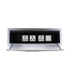 Tronic Desk Socket Universal x 3 + RJ45 Data x 2