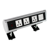 Tronic Desk Socket Universal x 3 + RJ45 Data x 2 BF ONDE
