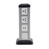 Tronic Pole Socket 2G Universal + 2 USB + 2 RJ45 Data