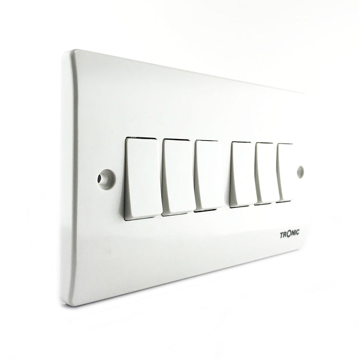 Tronic 6 Gang 2 Way Switch Standard 2 Tronic 6 Gang 2 Way Switch Standard