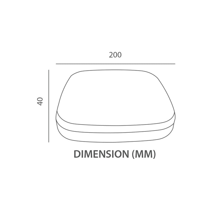 Tronic Square Led Ceiling Light 24 Watts 2 Tronic Square Led Ceiling Light 24 Watts