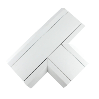 Tronic Compartment 'T' Trunking PVC Connector 170mmx50mm