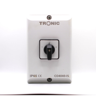 Tronic Manual Changeover Switch 40A