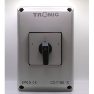 Tronic Manual Changeover Switch 100A