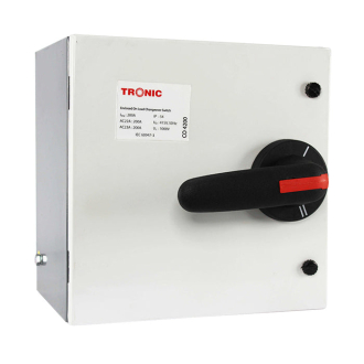 Tronic Onload Enclosed Manual Change Over 200A