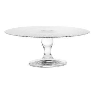 Pasabahce Patisserie Foot Service Glass Plate 28cm, Stylish Design, Versatile Size, High Quality Craftsmanship 95240
