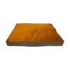 PV Dog Cushion Bed Medium 90 x 60 x 10cm Brown & Blue YD-DZ01M
