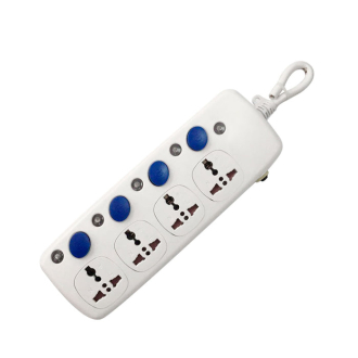 Tronic Universal Extension Socket 4 Way