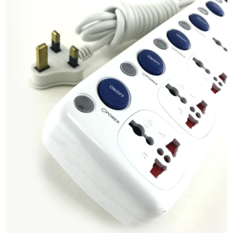 Tronic Universal Extension Socket 5 Way
