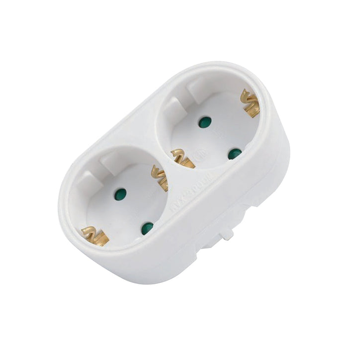 Tronic Power Strip 1-2 Way Eu Plug 2 Pin 1 Tronic Power Strip 1-2 Way Eu Plug 2 Pin