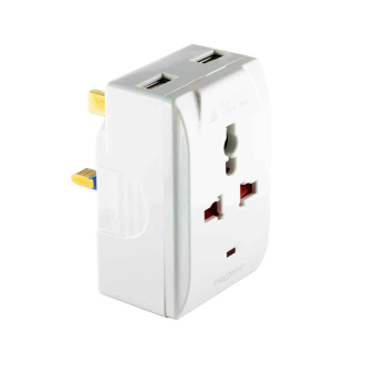 Tronic Multiplug with 2 x USB 13Amps 3 Pin
