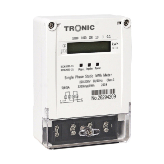 Tronic Single Phase Energy Meter EM 0015-JC