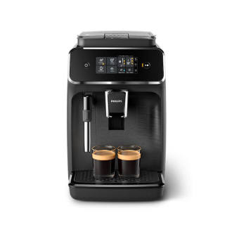 Philips Expresso Coffee Machine 1500W 1.8L Water Tank, Fully Automatic Espresso with Milk Frother. Dual Beverages options. Touch Display EP2220