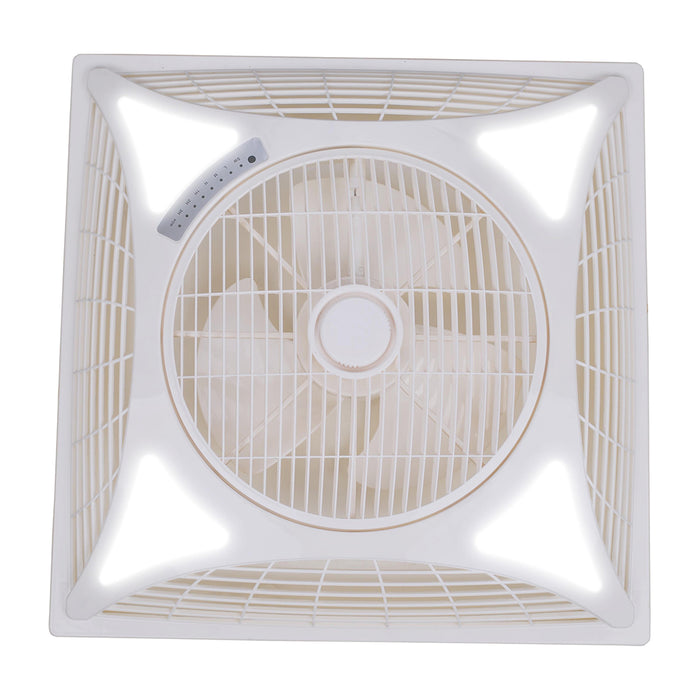 Tronic Recessed Louver Fan With Led &Amp; Remote 1 Tronic Recessed Louver Fan With Led &Amp; Remote